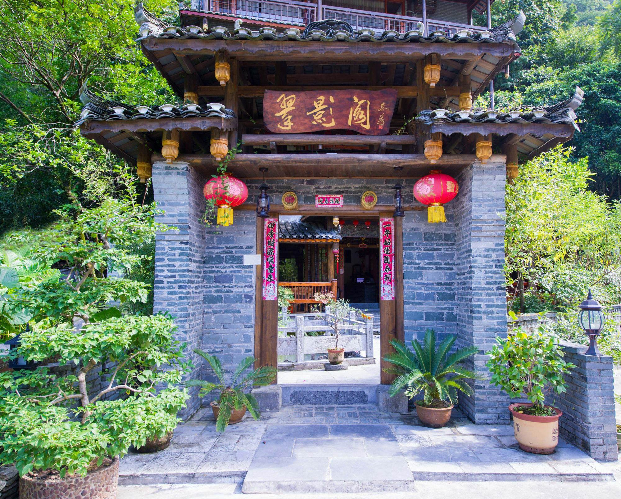Yangshuo Scenic Mountain Retreat Hotel Exterior foto